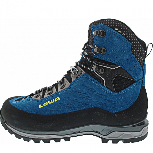 Lowa Cevedale II GTX Wanderstiefel in türkis-limone