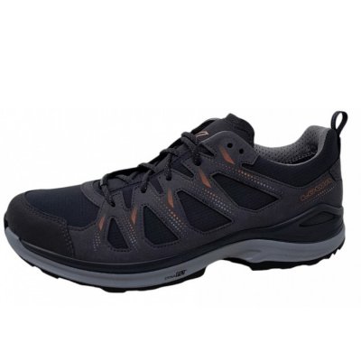Lowa Innox Evo IIGTX Wanderschuh in asphalt lachs Lowa Innox Evo IIGTX Wanderschuh in asphalt lachs