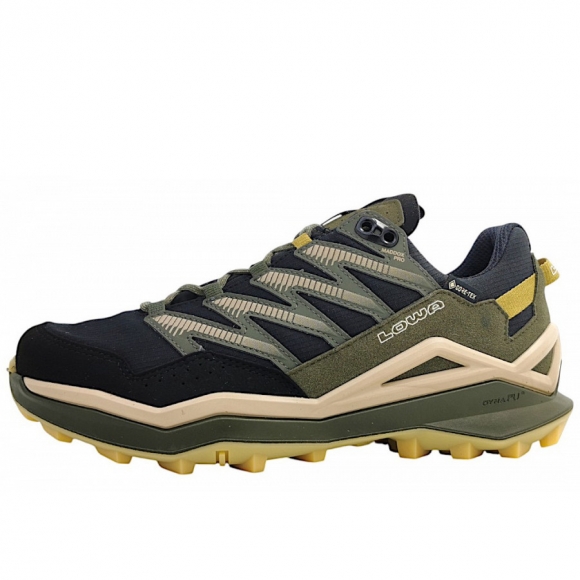 Lowa Maddox Pro GTX LO Wanderschuh in schwarz/oliv 9948