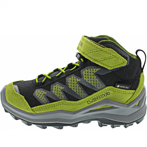 Lowa Maddox Pro GTX Mid VC Jr Wanderstiefel in schwarz-limone