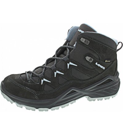 Lowa Sirkos Evo GTX Mid Ws Wanderstiefel in anthrazit-eisblau
