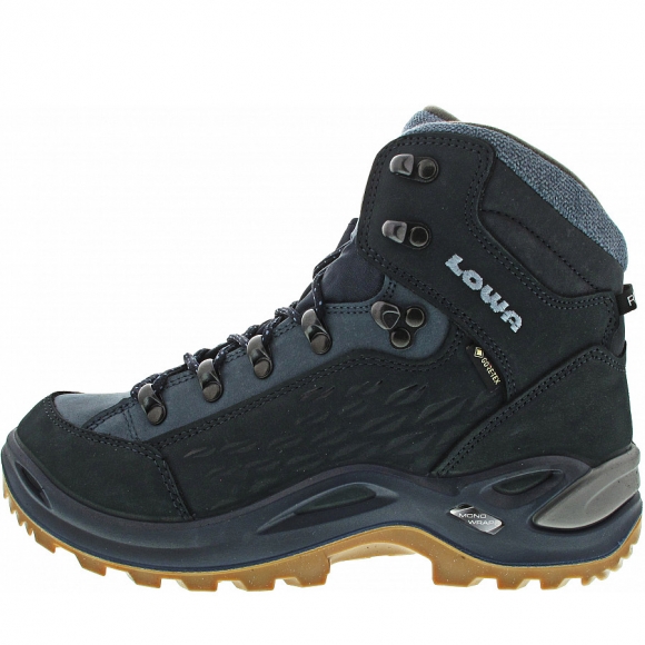 Lowa Wanderstiefel in navy-eisblau