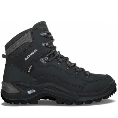 Lowa Renegade GTX Mid Wanderschuh in dunkelschwarz