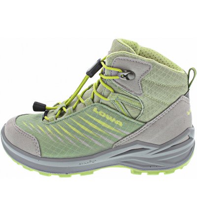 Lowa Zirrox II GTX Mid Jr Wanderstiefel in rauchgrün-mint