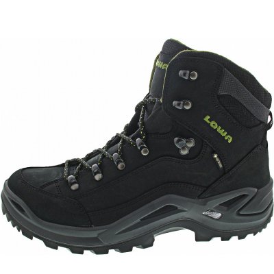 Lowa Renegade GTX Mid Wanderschuh in schwarz-oliv