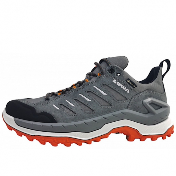 Lowa Innovo GTX LO Wanderschuh in grau/flame 9055