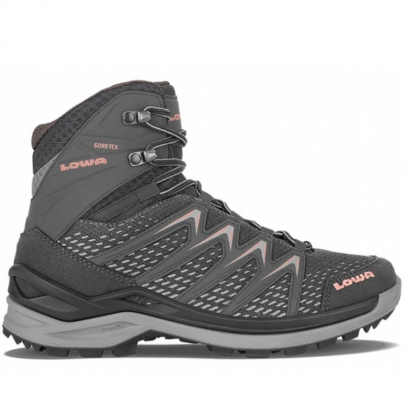 Lowa Innox Pro GTX Mid WS Wanderstiefel in anthrazit/rose