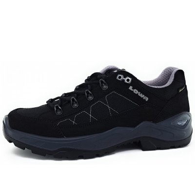 Lowa Toledo GTX Wanderschuh in schwarz/silber Lowa Toledo GTX Wanderschuh in schwarz/silber