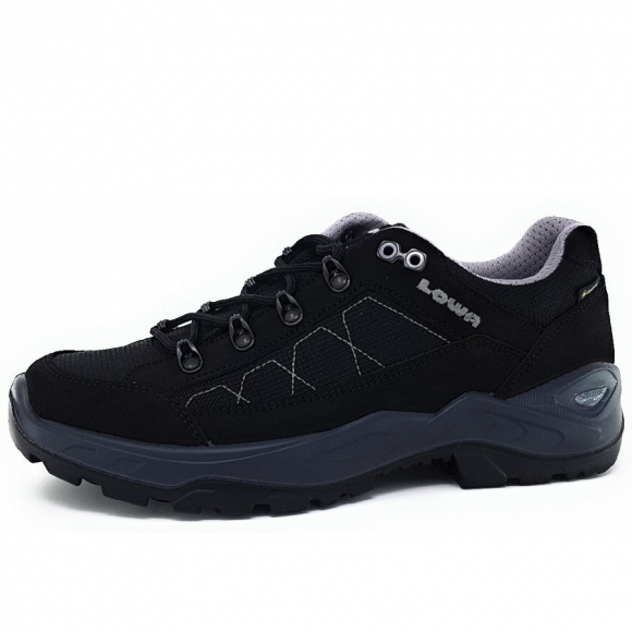 Lowa Toledo GTX Wanderschuh in schwarz/silber