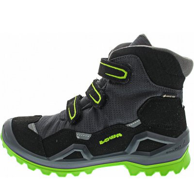 Lowa Milo EVO GTX Mid Jr Boots in limone-grau