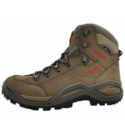 Lowa RENEGADE EVO GTX MID Wanderstiefel in 9545- Stein/Rotholz