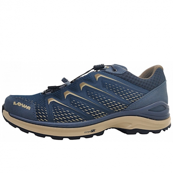 Lowa Meadow GTX LO SL Wanderschuh in stahlblau/dune 7932