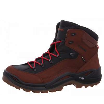 Lowa Renegade GTX Mid Wanderstiefel in 4740 mahagoni rot