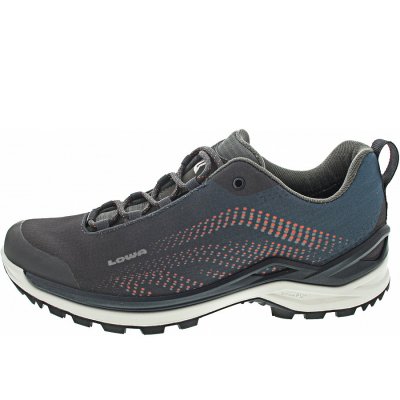 Lowa Zirrox GTX Lo Ws Wanderschuh in stahlblau-mandarine