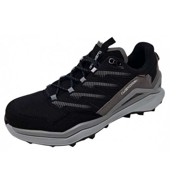 Lowa Maddox Pro GTX LO Wanderschuh in schwarz grau