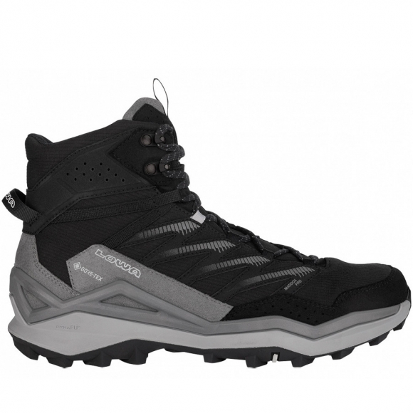 Lowa Wanderstiefel in schwarz/grau
