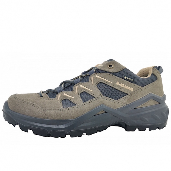 Lowa SIRKOS EVO GTX LO Wanderschuh in 4938 Nelke/ Anthrazit