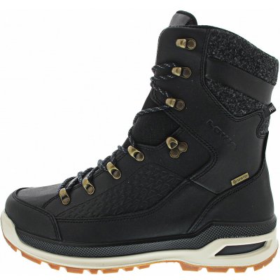 Lowa Schnürstiefel in schwarz-honig