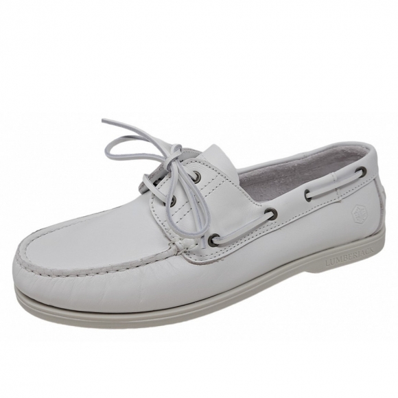 Lumberjack Navigator SM sportlicher Schnürer in white