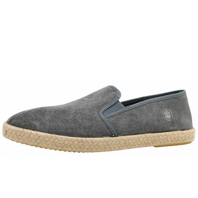 Lumberjack slip on Slipper in grey