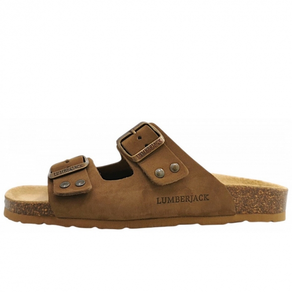 Lumberjack Jolie Pantolette in Mid Brown 358 Lumberjack Jolie Pantolette in Mid Brown 358