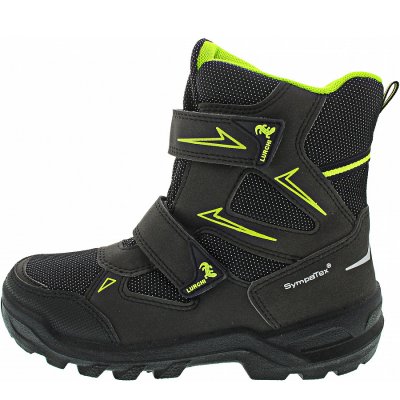 Lurchi Krispin Klettstiefel in black neon yellow Lurchi Krispin Klettstiefel in black neon yellow
