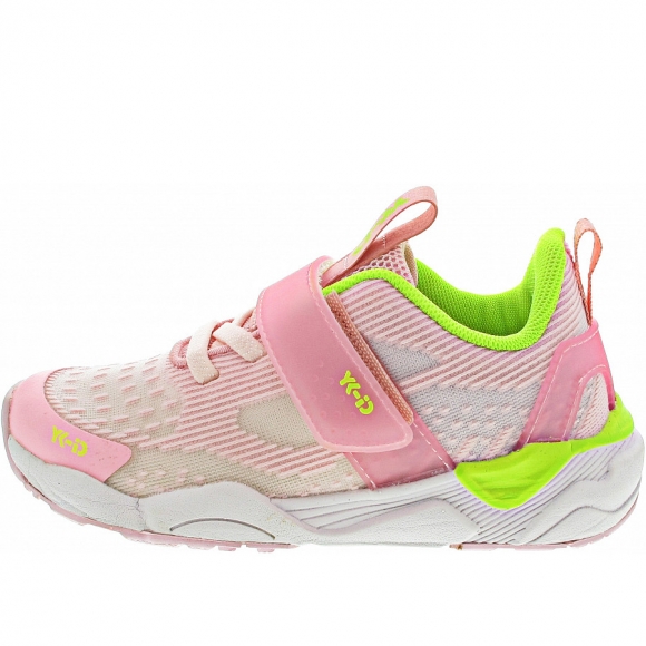 Lurchi Leif Klettschuh in pink neongreen