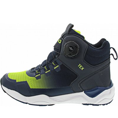 Lurchi Leroy Tex YK-ID Boots in navy lime