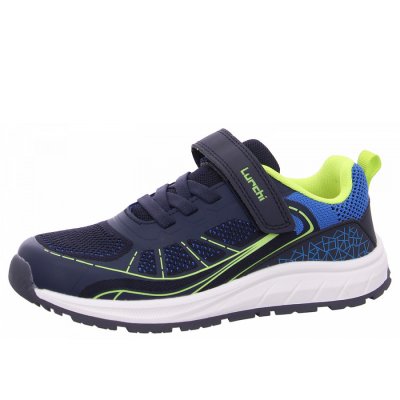 Lurchi Aito Klettschuh in navy lime Lurchi Aito Klettschuh in navy lime