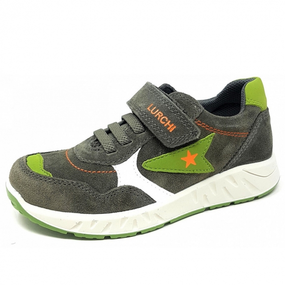Lurchi Chapo Schnürer in olive