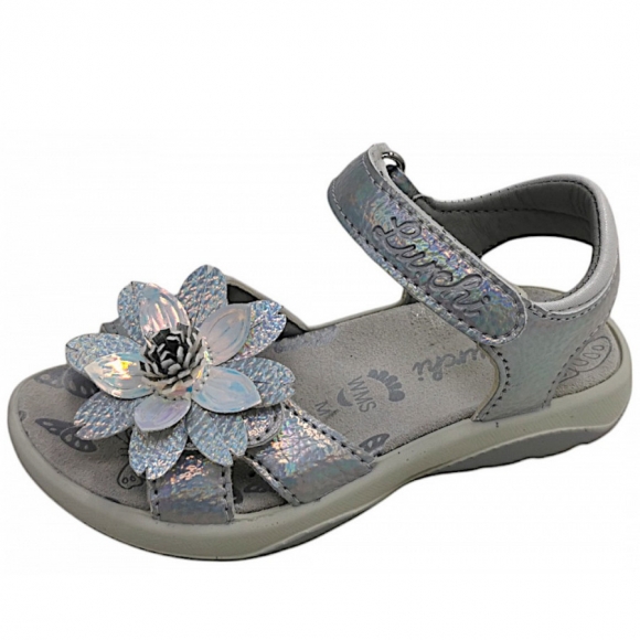 Lurchi Flora Sandale in silver 0017