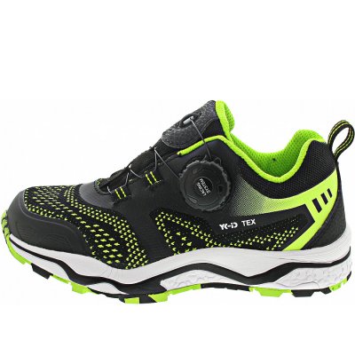 Lurchi Lutz-Tex Sneaker in black neongreen