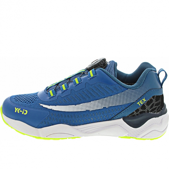 Lurchi Leuron-TEX YK-ID Sneaker in dk petrol lime