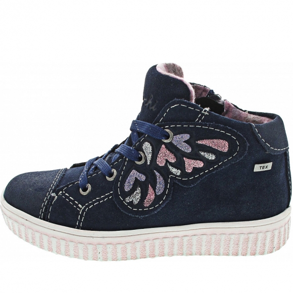 Lurchi Yoyo-Tex Schnürstiefel in navy
