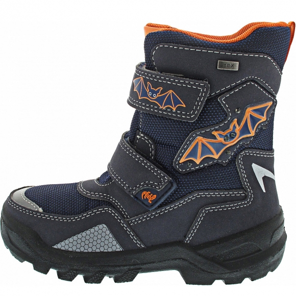 Lurchi Kobin- Tex Klettstiefel in atlantic-neon-yellow