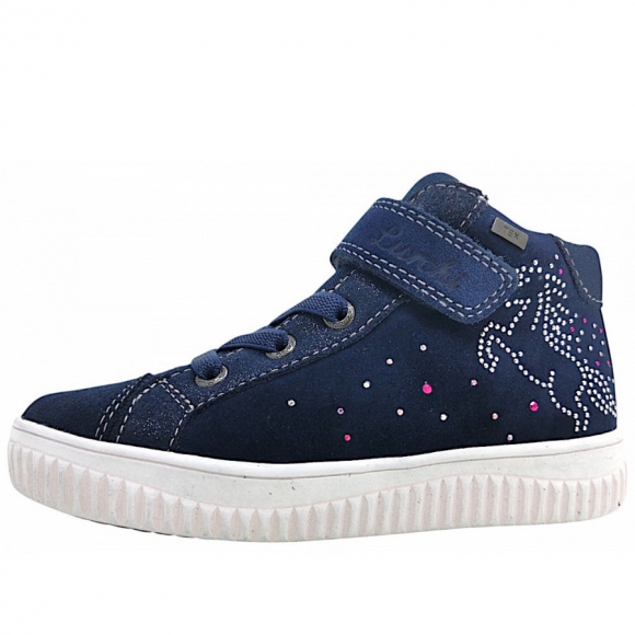 Lurchi Yasi-TEX Schnürstiefel in navy 003