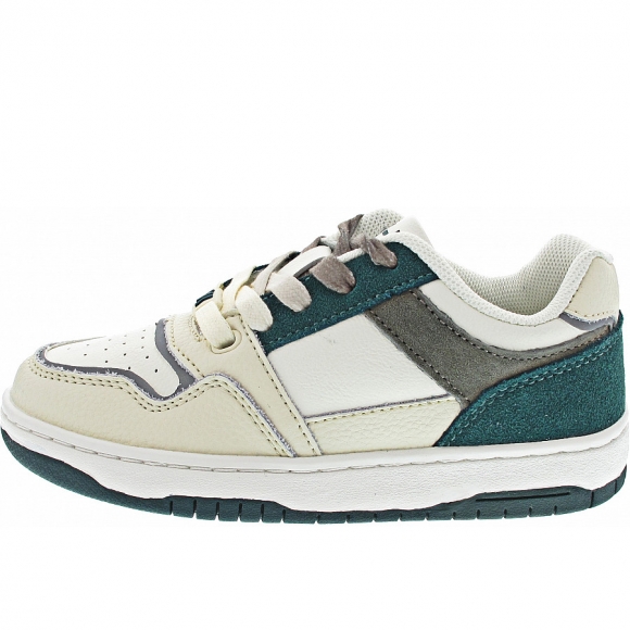 Lurchi Golya YK-ID Sneaker in white-Green-Olive