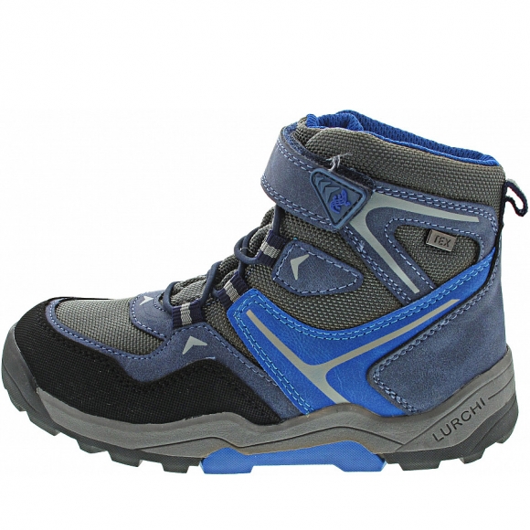 Lurchi Thilo-Tex Klettstiefel in blue grey cobalt