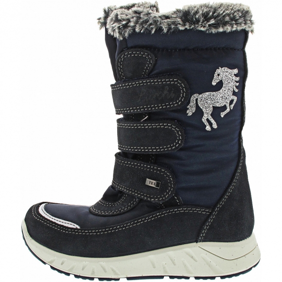 Lurchi Chopy-Tex Klettstiefel in dk navy
