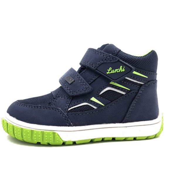 Lurchi Jano-Tex Lauflern in 32- Navy Grass
