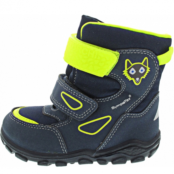 Lurchi Kenan-Symp Klettstiefel in atlantic neon yellow