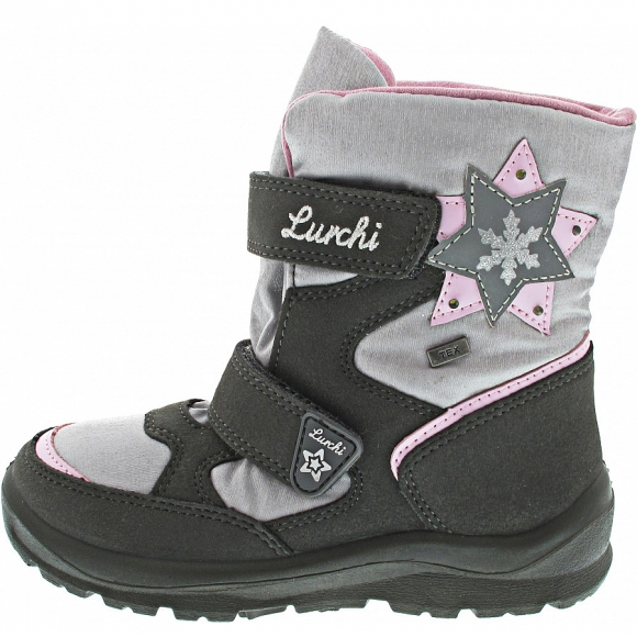 Lurchi Kalifa-Tex Klettstiefel in grey