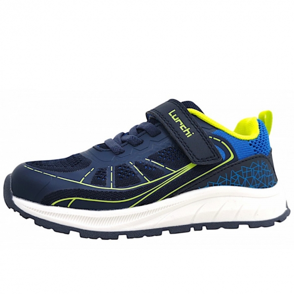 Lurchi Aito Klettschuh in navy/lime