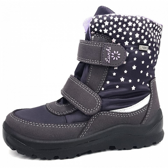 Lurchi KIKI-Tex-S Stiefel in 88 aubergine