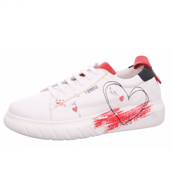 Maca Kitzbühel Sneaker in white red Maca Kitzbühel Sneaker in white red