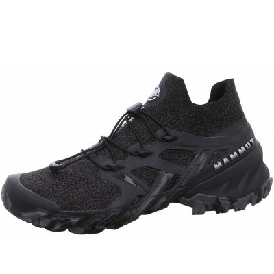 Mammut Aegility Pro Mid sportlicher Schnürer in 0001 black Mammut Aegility Pro Mid sportlicher Schnürer in 0001 black