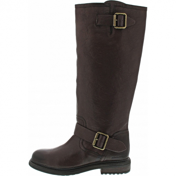 Marc O'Polo Langschaftstiefel in dark brown