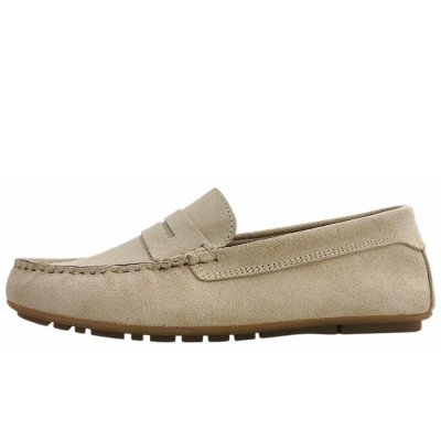 Marc O'Polo Moccassin Slipper in dusty sand 727