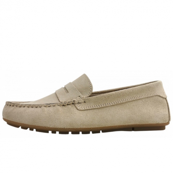 Marc O'Polo Moccassin Slipper in dusty sand 727