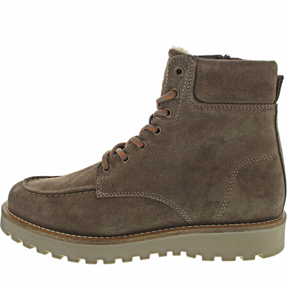 Marc O'Polo Schnürstiefel in dark taupe